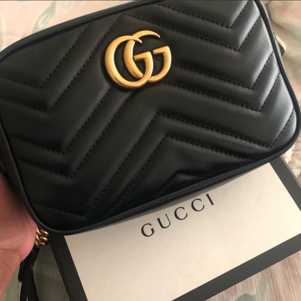 Authentic Gucci Crossbody - Marmont Mini
